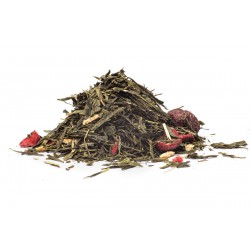 Brusinkovo-citrónový zelený čaj 500g - zelený čaj