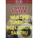 Filtry na filtrování kávy vel. č. 4 / 100ks, nebělené