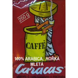 Čistá mletá káva ARABICA 250g /jemná , nekyselá