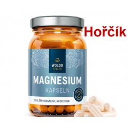 Hořčík Tri-Magnesium dicitrát 120 kapslí / kvalitní doplnění hořčíku, doplněk stravy