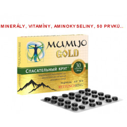 Mumio Gold Spasatel 30tbl / doplněk stravy, minerály, vitamíny, aminokyseliny....