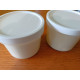 Dóza s těsněním, styk s potravinami, 560 ml / na jogurt ideální