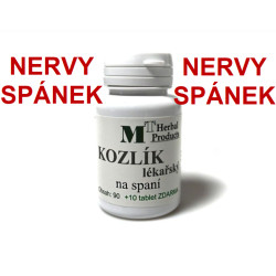 Kozlík (Valeriana) 100 tablet / spánek, doplněk stravy