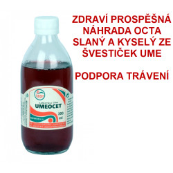Ume ocet 300 ml / podporuje trávení, přírodní ocet UME, Mitoku